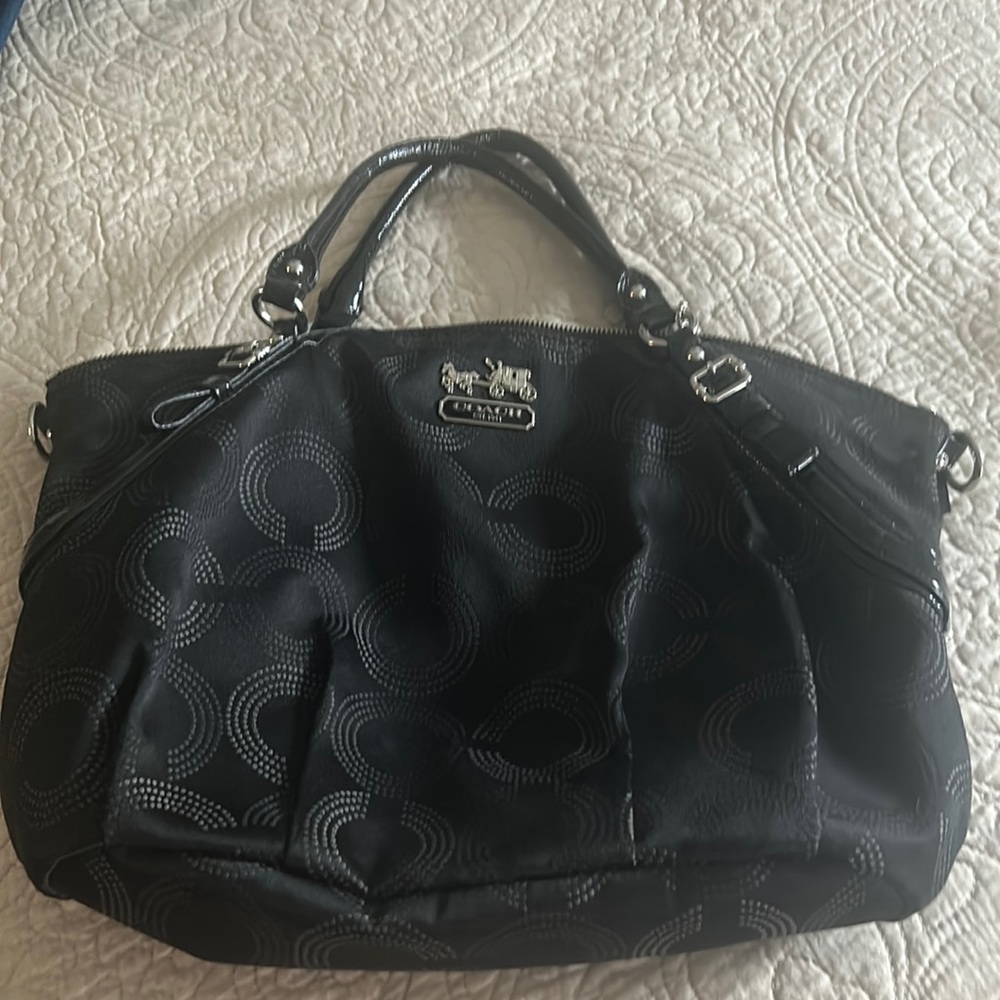 Used authentic coach tote.